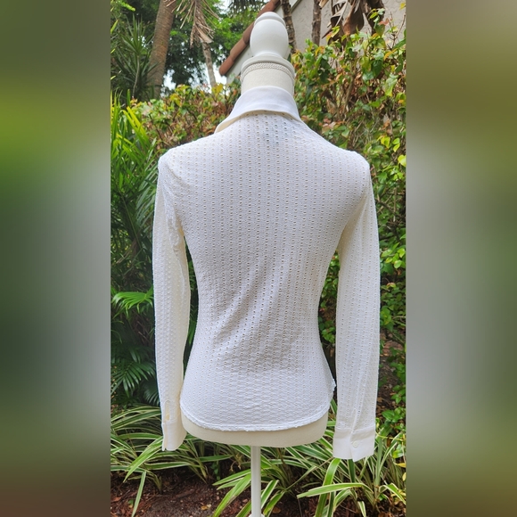 Cache Open Patterned Shirt - Picture 2 of 3